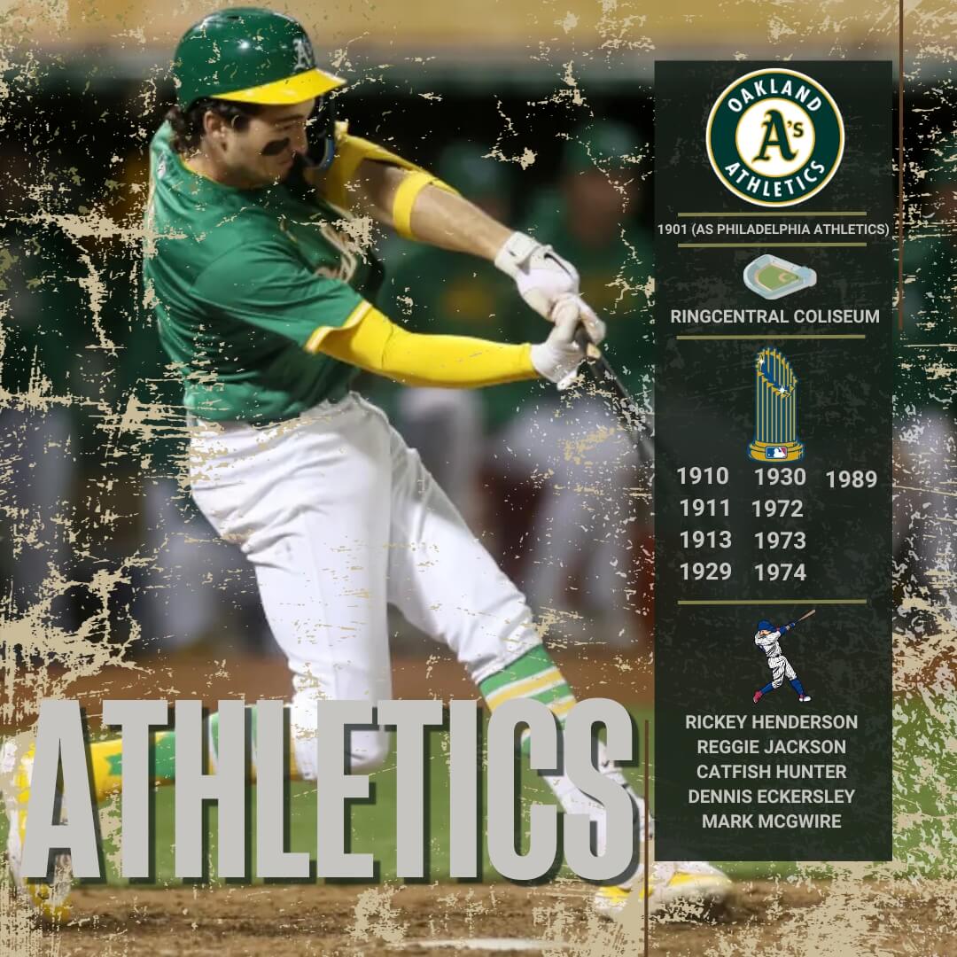 Information about the Oakland Athletics